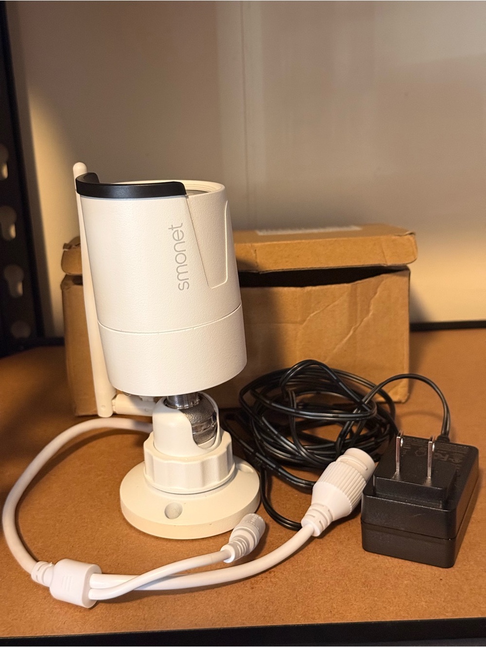 Monet White Wi‑Fi Outdoor Bullet Security Camera with Mount replacement camera